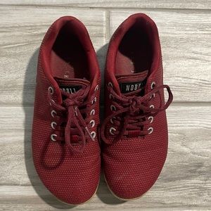NoBull Gum Trainers Red Size 6.5